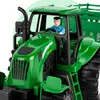 Malplay Tracteur rouge jouet avec remorque amovible, Voir les images du produit 8