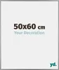 A marketing image showing a frame size and a brand logo. Produktbild-Vorschau