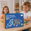 Magic Magnetic Blocks 120 pièces STEM carreaux magnétiques Voir les images du produit 8
