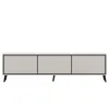 Meuble TV bas FRESCO 180 cm cachemire/cachemire – Meuble TV Voir les images du produit 3