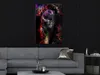 Italienischer Leinwand Leinwandbild - Black Jaguar (1 Part) Produktbild-Vorschau 4