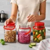 2x 2L Vorratsgläser Gurkenglas, Einmachglas, Einmachgläser, Produktbild-Vorschau 2
