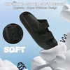 ASKSA Pantoufles unies Sandales super douces avec boucle Voir les images du produit 3