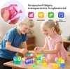 Bunte Acrylbausteine Kinder 20 Stk leuchtende Produktbild-Vorschau 3