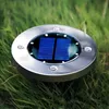 Lampa ogrodowa solarna najazdowa 8 LED gruntowa czujnik Podgląd zdjęcia produktu 11