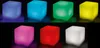 A collage of glowing cubes in various colors against a black background. Produktbild-Vorschau