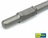 A close-up shot of the SDS-HEX end of a tool, likely a chisel or drill bit, against a white background. Produktbild-Vorschau