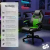 tectake® Bürostuhl Mike ergonomische Form Produktbild-Vorschau 3