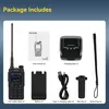 A flat lay image showing the contents of a Retevis C62 walkie-talkie package. Produktbild-Vorschau