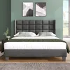 Flieks Polsterbett 140x200cm mit Lattenrost, Doppelbett Produktbild-Vorschau 2