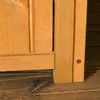 Abri de jardin, abri à outils en bois massif avec étagères, Voir les images du produit 7