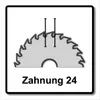Makita A-89632 M-Force HM Sägeblatt 165 mm mit 24 Zähnen Produktbild-Vorschau 4