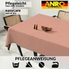 Tischdecke Leinen-Optik - MILA Premium Stoff-Tischtuch mit Produktbild-Vorschau 4
