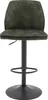 Barhocker OTTAWA BAR Barstuhl Velour Optik olive Produktbild-Vorschau 4