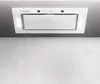 A white range hood is mounted on a gray ceiling above a textured white wall. Náhľad obrázku produktu