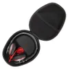 A pair of headphones inside an open protective case. Náhled obrázku produktu
