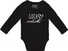 Huuraa Baby Body Goch verliebt 62 Black  Baumwolle Produktbild-Vorschau 1