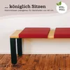Lycce Bankauflage Klemmkissen 2 Leisten, Sitzkissen Produktbild-Vorschau 11