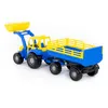 Little Farmer Traktor mit Schaufel und 2-Achsanhänger Produktbild-Vorschau 2