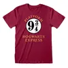 Harry Potter T-Shirt XXL Rot Uni Hogwarts Express Produktbild-Vorschau 1