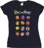 Rick And Morty - T-Shirt für Damen BI37991 (L) (Marineblau) Produktbild-Vorschau 1
