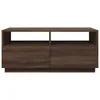 The Living Store Couchtisch mit LED-Leuchten Braun Produktbild-Vorschau 7