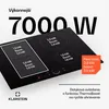 Klarstein indukčná varná doska, sklokeramická, 7000 W, 4 Náhľad obrázku produktu 3