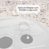 EDA Sonnenschirmständer Kunststoff Weiß Produktbild-Vorschau 21