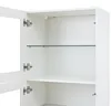 Vitrinekast, 60 x 40 x 173 cm, met 3 deuren voorzien van Productafbeelding-voorbeeld 19