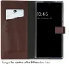Selencia Bibliothèque en cuir véritable pour le Samsung Voir les images du produit 3