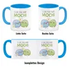 Mochi Freunde Kaffeebecher in hellblau mit Spruch I like Produktbild-Vorschau 4