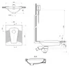 Aqualine AGADI Toilette mit türkischer Spülung 50x61,5cm, Produktbild-Vorschau 5