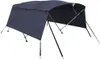 vidaXL 4-Bow Bimini-Top s bočními panely 243x(185-198)x137 Náhled obrázku produktu 1