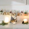 Adventskalender "Häuschen" aus Stoff mit 24 Säckchen zum Produktbild-Vorschau 2