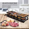 Syntrox Germany Raclette für 12 Personen 1350W mit heißem Produktbild-Vorschau 2