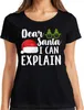 Dear Santa I Can Explain Weihnachtsspruch - Weihnachten Produktbild-Vorschau 1