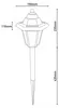 3er-Set LED Solar-/Erdspieß-/Wandleuchte 2-in-1, Lampe für Produktbild-Vorschau 7