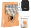 Retropolis Kalimba 17 Töne Mahagoni Holz Musikinstrument Produktbild-Vorschau 1