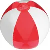 Strandball / Wasserball / Farbe: weiß-transparent rot Produktbild-Vorschau 2