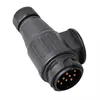 Jaeger PVC-Buchse 13-polig schwarz Produktbild-Vorschau 1