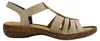 Rieker Sandalen Plat  Sandalen Plat - Beige - Maat 37 Voir les images du produit 19
