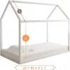Hausbett Himmel Betthimmel beige für Kinderbett Produktbild-Vorschau 5