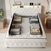 INONEFT Polsterbett 140x200cm mit LED und USB, Bett mit 4 Produktbild-Vorschau 6