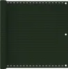 vidaXL Schermo privacy per balconi verde scuro 90x500 cm Anteprima dell’immagine prodotto 5