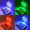 Lumières LED RGB étanches 4 pièces avec télécommande, Voir les images du produit 5