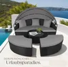 tectake® Rattan Sonneninsel Santorin widerstandsfähig Produktbild-Vorschau 8