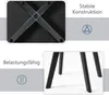 EUGAD Esszimmerstühle 6er Set, Polsterstuhl, Weich Samt und Produktbild-Vorschau 8
