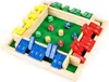 Holz Brettspiel, 4-Spieler Shut The Box Spiel Würfelspiel Produktbild-Vorschau 1
