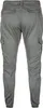 The back view of a pair of grey cargo jogging pants. Produktbild-Vorschau