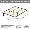 DEWINNER Lattenrost 160x200cm Höhe 29cm,14 Latten, Produktbild-Vorschau 7